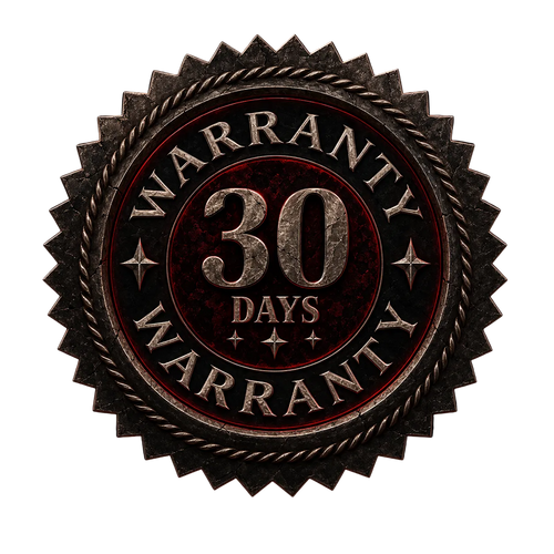 30-Day Warranty